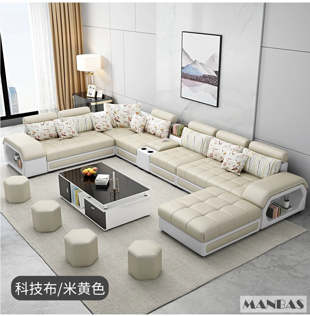 Fabric Sofa Set